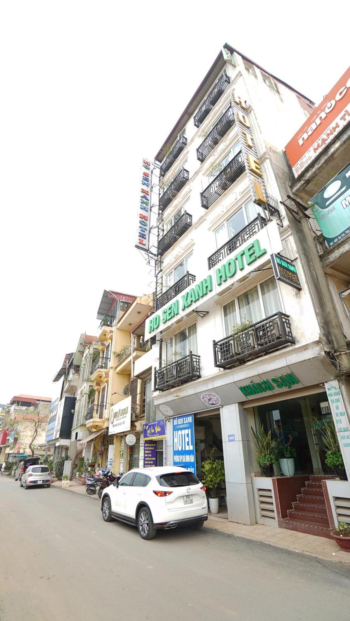 Ho Sen Xanh Hotel Hanoj Exteriér fotografie