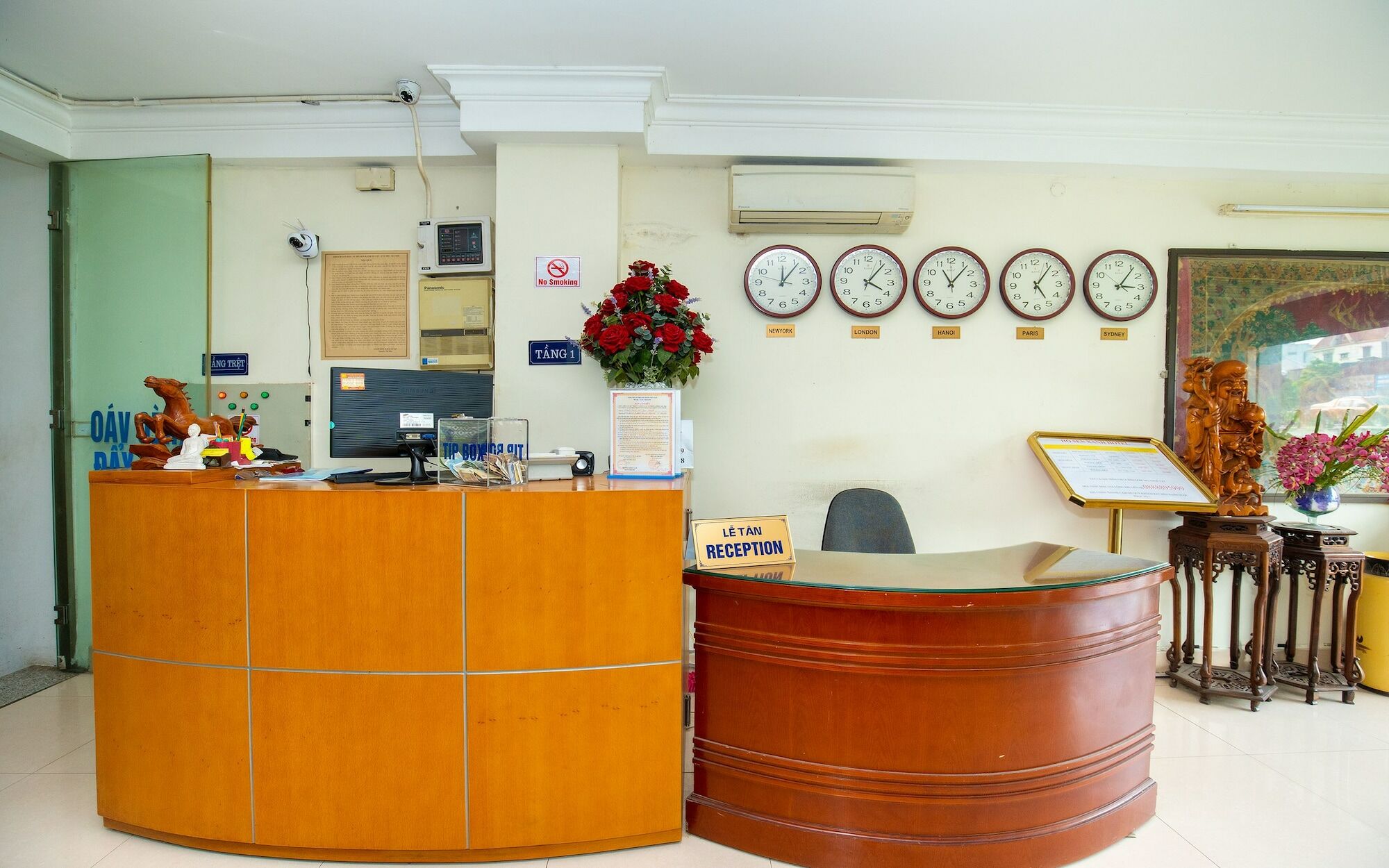 Ho Sen Xanh Hotel Hanoj Exteriér fotografie